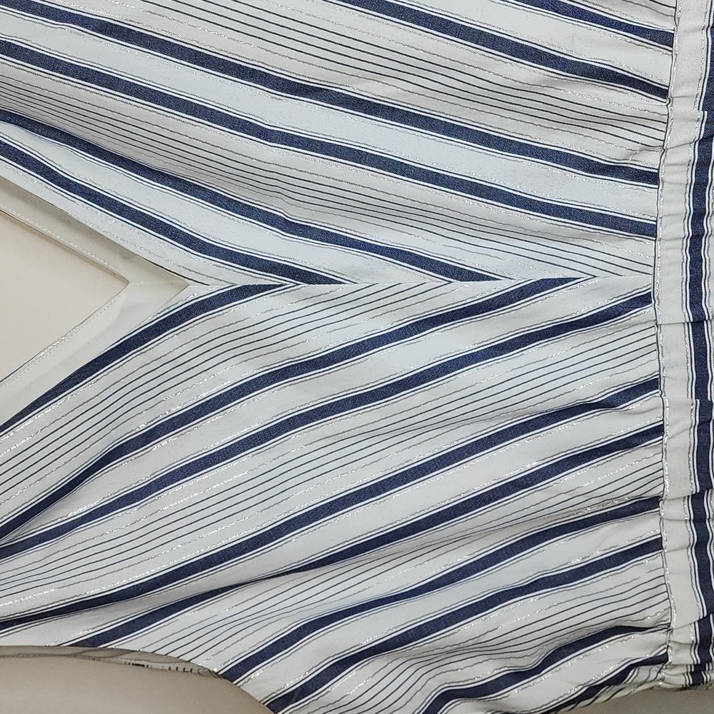 NWT Sam Edelman Striped Maxi Dress Sz L - Picture 4 of 12